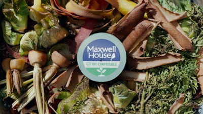 Maxwell House is launching a 100% compostable coffee pod – Consumers can now leave zero waste without losing the convenience they love.