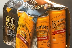 Cans filled by Bundaberg on its new filling system.