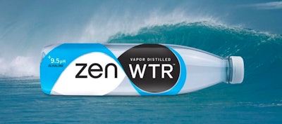 The ZenWTR bottle was in development for more than three years, due to the complexity of its operations.