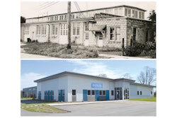 The company’s original location in downtown Random Lake, Wis., (photo top) is still in operation, albeit with major upgrades. Three years ago, a second production facility (photo bottom) was added about two miles away to round out the 52,000 sq ft of space.