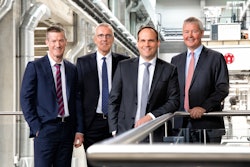 Management Board of W&H: (from left to right) Martin Schulteis, Dr. Jürgen Vutz, Dr. Falco Paepenmüller, and Peter Steinbeck