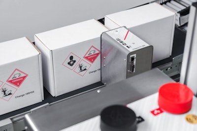 Featured at PACK EXPO Connects, the Markoprint® Integra PP108 Bicolor inkjet system delivers breakthrough print technology for the coding of shipping cases, paper bags, lumber, and other porous surfaces.