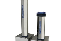 The Microb-Blaster 2400 UV-C air sanitizer (right side of image); The Microb-Blaster 4800 (left side of image).