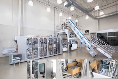 At the Heat and Control show room during PACK EXPO Connects, one notable highlight was the automatic case packer ACP-700 Series.