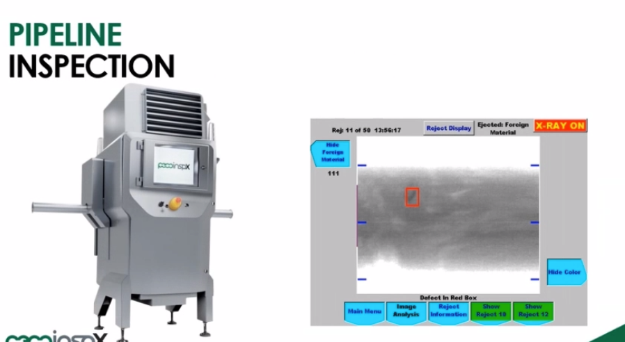 Peco Inspx Scan Trac Fermata X Ray System