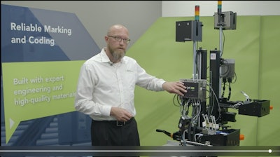 Ray Fortuna, global product manager at Matthews Marking Systems discusses the Active Bulk Ink System (ABIS) at PACK EXPO Connects