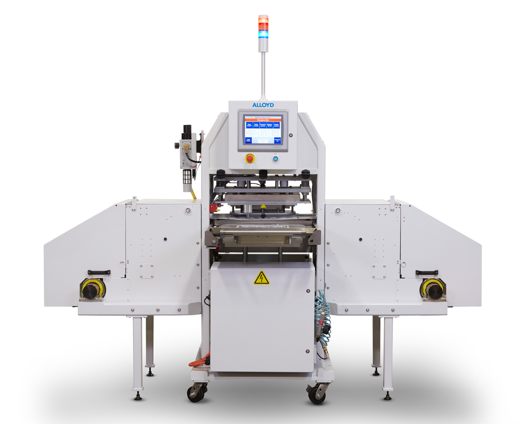 Tyvek Roll-Feed, Cut and Seal Machine