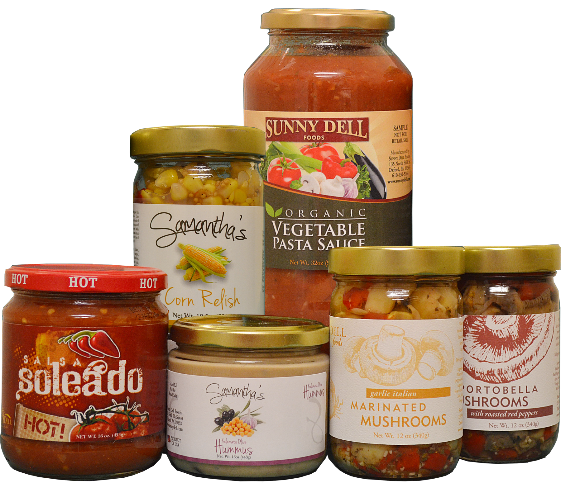 Sunny Dell Foods is a private label and custom recipe provider of high-quality marinated and refrigerated mushrooms, pasta and other sauces, soups, dressings, marinades, peppers and capers.