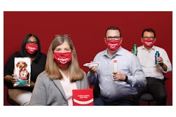 This year’s View from the Top feature focused on Colgate-Palmolive. Shown here left to right are Senior Global Design Manager Jadalia Britto, Chief Technology Officer Patricia Verduin, Director of Global Packaging Innovation and Sustainability Greg Corra, and Jose Luis Molinar, Global Packaging Director Personal & Home Care.