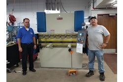 Jim Eckes, Nercon and Shawn Porath, Oconto High School.