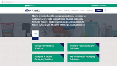 Matrix Revamped Website