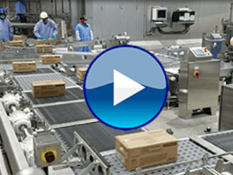 Servo Case Conveyor Multi Conveyor Blueplay