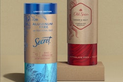Beginning May 1 these paper tubes for deodorant from P&G will be available in 500 Walmart stores in the U.S.