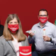 Left to right are Senior Global Design Manager Jadalia Britto, Chief Technology Officer Patricia Verduin; Director of Global Packaging Innovation and Sustainability Greg Corra; and Global Packaging Director Personal & Home Care Jose Luis Molinar.