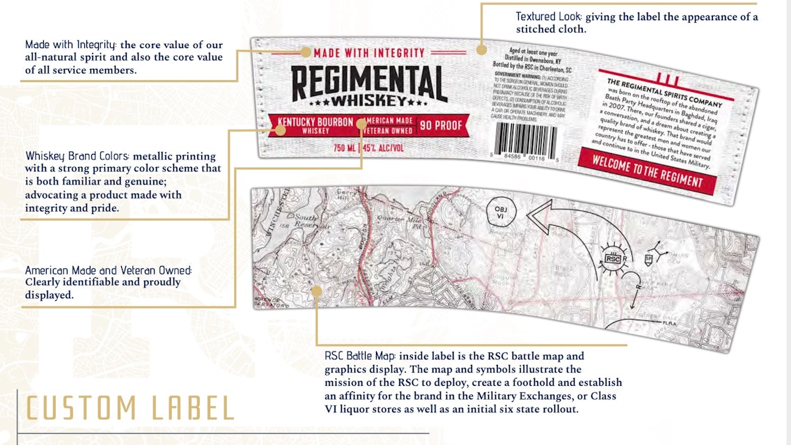 Spirits Bottle For Veteran Owned Whiskey Brand Hits Its Target Packaging World Spirits Bottle For Veteran Owned Whiskey Brand Hits Its Target Packaging World