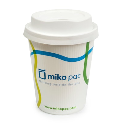 Miko Pac 250ml Reusable Eco Core Cup With Iml And Pp Lid