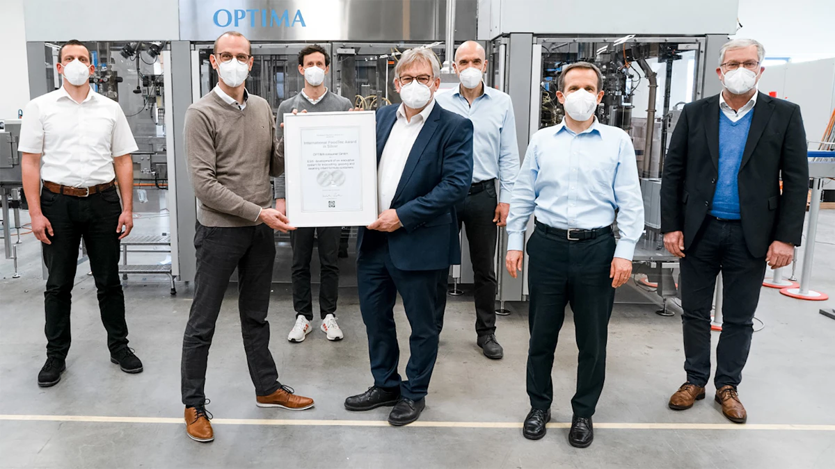 Optima Awarded the International FoodTec Award - Vimarsana News