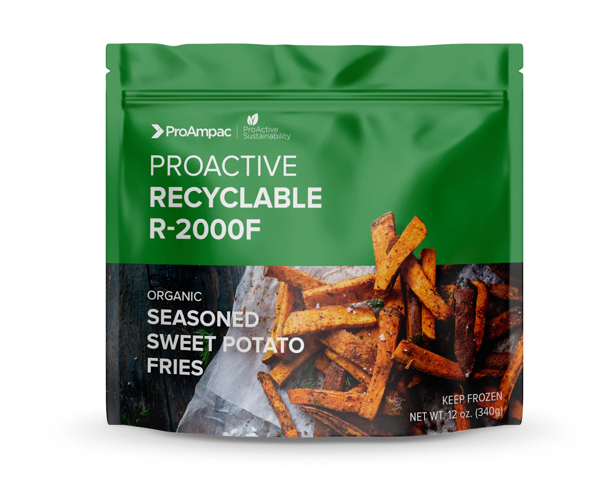 Recyclable Film for Frozen Food From: ProAmpac - Vimarsana News