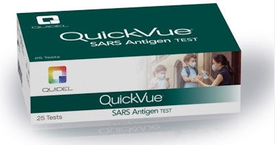 To protect the QuickVue kit against moisture and other environmental conditions, the company integrated Aptar CSP Technologies’ Activ-Film technology.