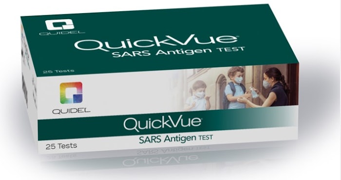 To protect the QuickVue kit against moisture and other environmental conditions, the company integrated Aptar CSP Technologies’ Activ-Film technology.