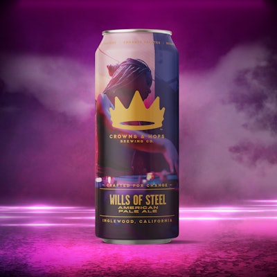 Not-yet-released Wills of Steel, one of Crowns & Hops' Women's History Month releases, will hit shelves the last week of March.