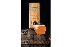 Bag-in-box is just the right format for this Lambic-style ale, a flat beer that has no carbonation.