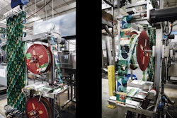 Four different pieces of artwork are printed in succession on the PETG rollstock used to shrink sleeve cans of beer at CAB, resulting in four differently decorated beer varieties coming off of each batch run.