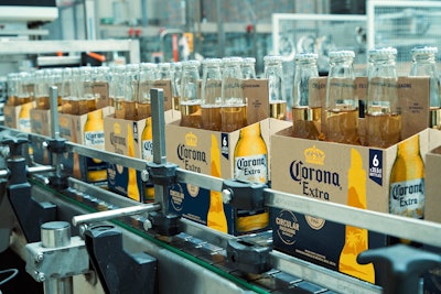 Corona's new barley straw packaging