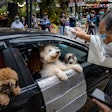 Pet blessing in the Philippines during Covid.