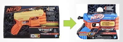 The minimalist packaging is more sustainable yet attractive.