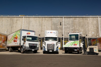 Frito-Lay zero- and near-zero emission fleet