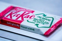 Nestle Australia teamed up with Amcor and a number of other partners to develop this film wrapper made of 30% recycled PP.