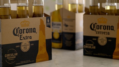 Corona Six-Pack Carrier Employs Barley Straw Waste for Sustainable Break-Through