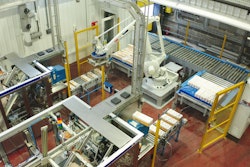 Packs of bottles needed to be palletized at a rate of 14 packs per minute.