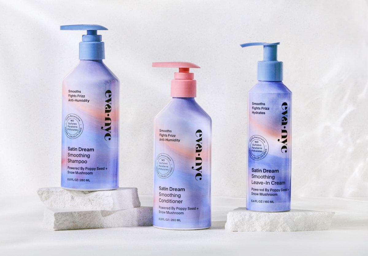 New Aluminum Bottles for Hair Care Brand Eva NYC | Packaging World