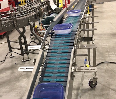 Sideflexing High Friction Inclines&curves By Multi Conveyor