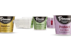 The new Superfood range uses the fully recyclable K3 cardboard-plastic combination from Greiner Packaging and uses the printable reverse of the removable wrap for consumer communication.