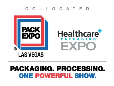 PACK EXPO Las Vegas and Healthcare Packaging EXPO. Packaging. Processing. One Powerful Show.