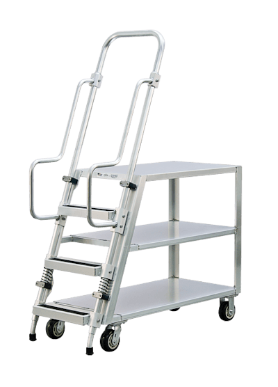 99555 New Age Industrial Ladder Cart