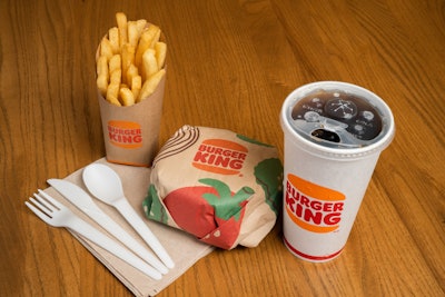 Burger King® Rolls Out Green Packaging Pilot Program