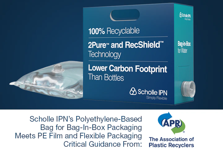 Recyclable Bag-in-Box Packaging for Water From: Scholle Corporation - Vimarsana News