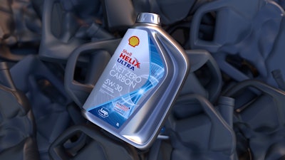 The stainless steel container for Shell lubricants was designed to be reused up to 100 times, effectively eliminating the need for 100 plastic containers.