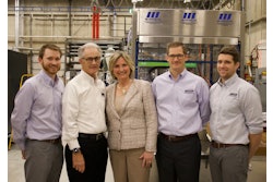 Left to Right: Dustin Lee (Director of Sales), Nick Wilson (President and Founder), Nancy Wilson (CEO), Chris Wilson (VP of Operations), Ryan Finke (Head of Engineering).