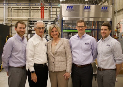 Left to Right: Dustin Lee (Director of Sales), Nick Wilson (President and Founder), Nancy Wilson (CEO), Chris Wilson (VP of Operations), Ryan Finke (Head of Engineering).