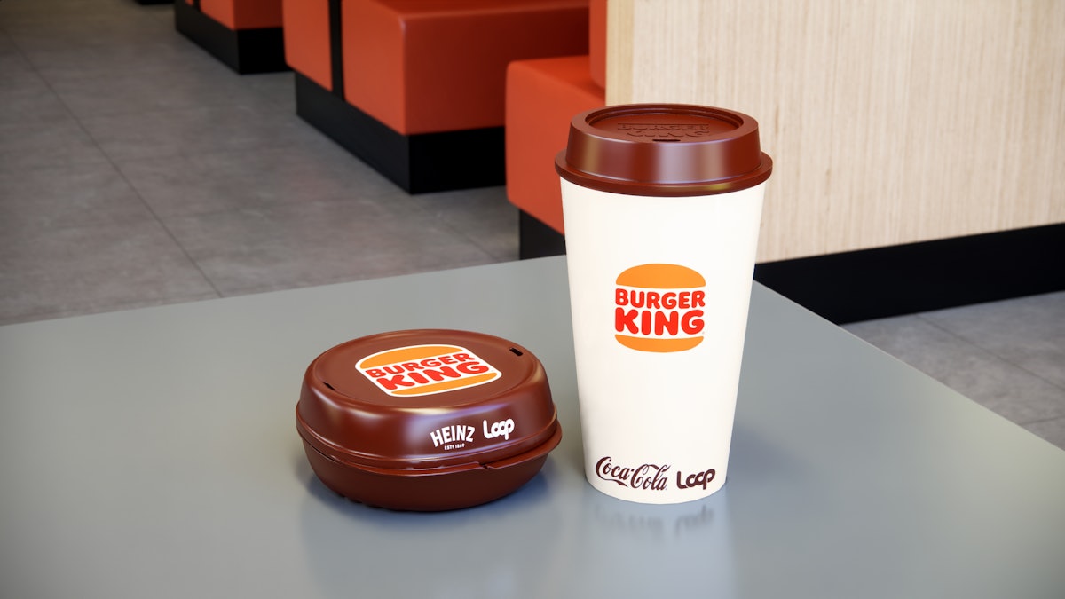 Burger king plastic sales