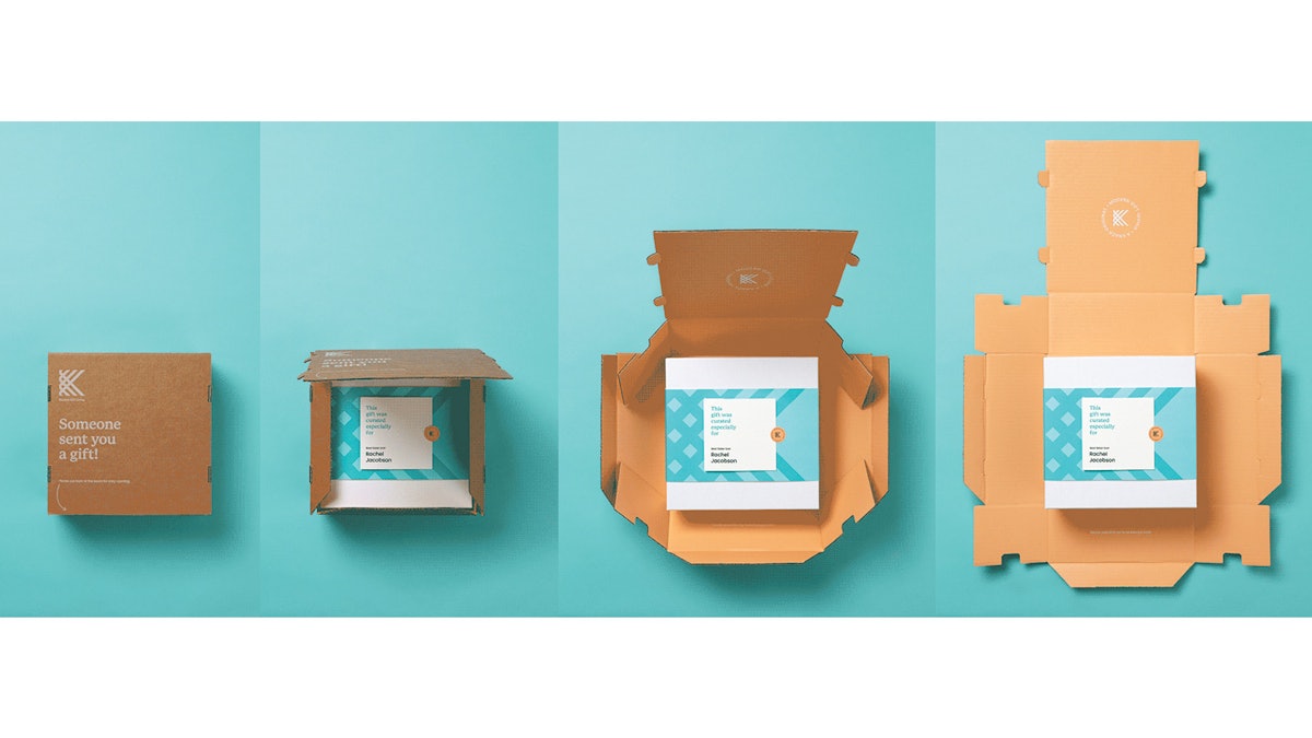 White-on-Kraft Mailer Boxes, Low MOQ & Fast Delivery