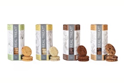 Top Shelf, the original line of Real Treat cookies, caters to adult flavor palates. The paperboard hexagon design was inspired by honeycombs.