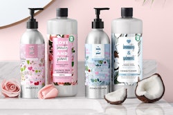 Love Beauty and Planet launched 16-oz reusable aluminum bottles and 32.3-oz 100% rPET refill bottles for two formulas of its shampoo and conditioner at Target in April 2021.