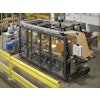 The Massman Automation compact cheese block case packer packages 40-lb. blocks in protective cases for safe shipment and handling.