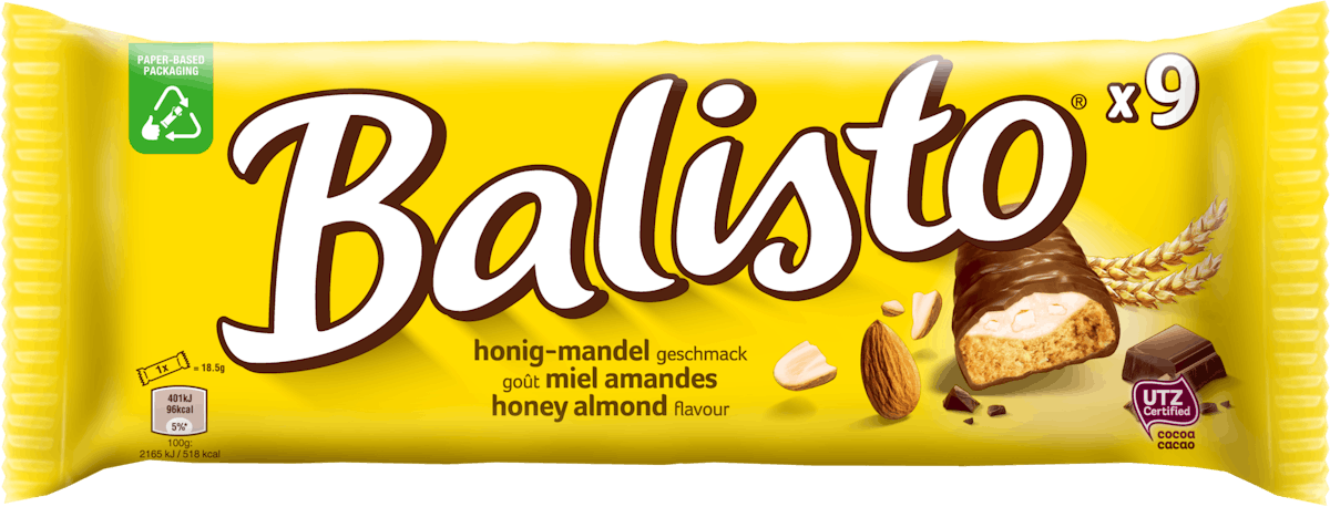 Mars Wrigley's BALISTO® Chocolate Bar Now in Paper for German